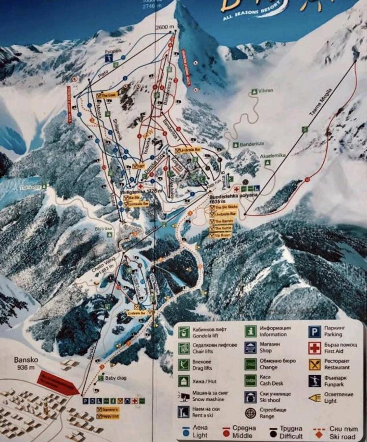 Simonen Apartments Near The Gondola บันสโก ภายนอก รูปภาพ